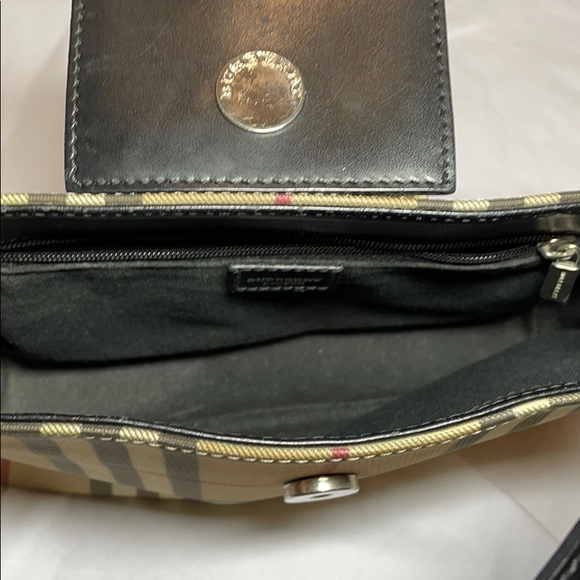 Burberry check mini pochette bag from the 90’s - Picture 4 of 6